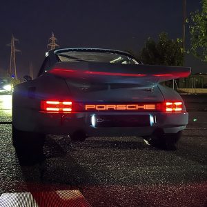 LIGHT BAR PORSCHE LETTERING