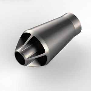 EXHAUST TIP COOKIE CUTTER TITANIUM- Universal